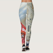 London Bus leggings (Achterkant)