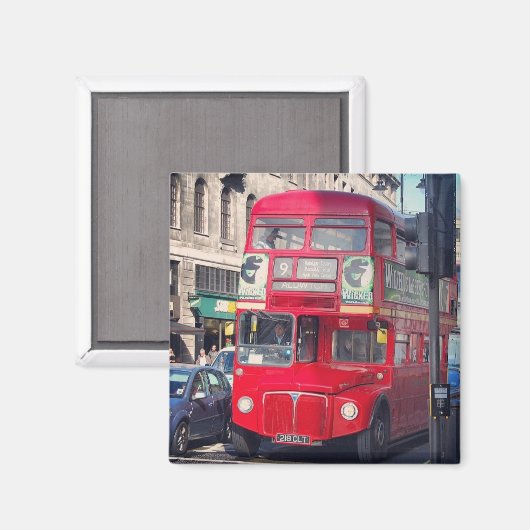 London Bus Magnet (Voorkant / Achterkant)