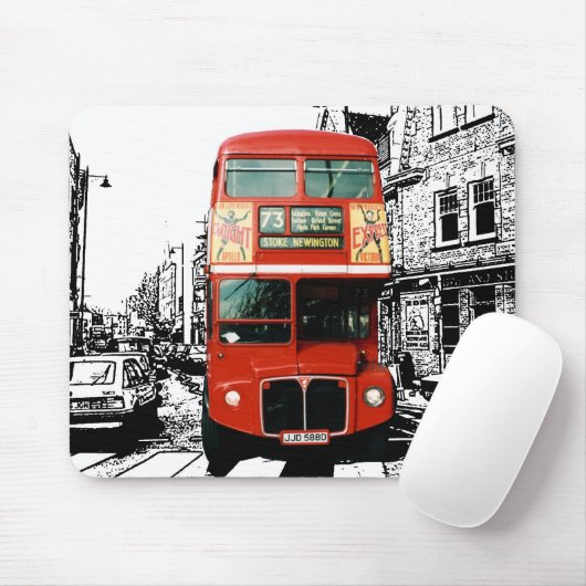 London Bus Muismat (Met muis)