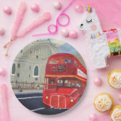 London Bus paper borden Papieren Bordje (Feest)
