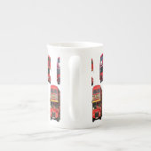 London Bus Porselein Kop (Achterkant)