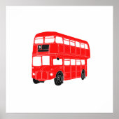 London Bus Poster (Voorkant)