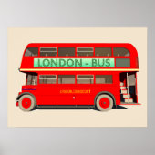 London Bus Poster (Voorkant)