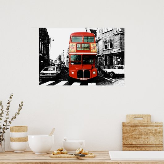 London Bus Poster 5 (Keuken)