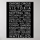 London Bus Roll (Bus Blind) Poster (Voorkant)