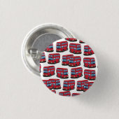 London Bus Ronde Button 3,2 Cm (Voorkant /achterkant)