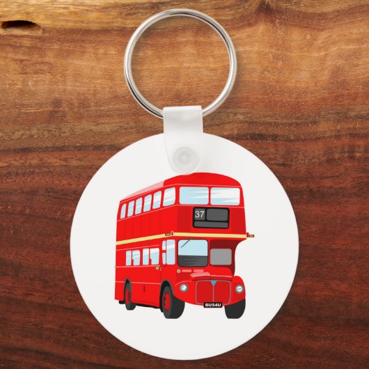 London Bus Sleutelhanger (Voorkant)