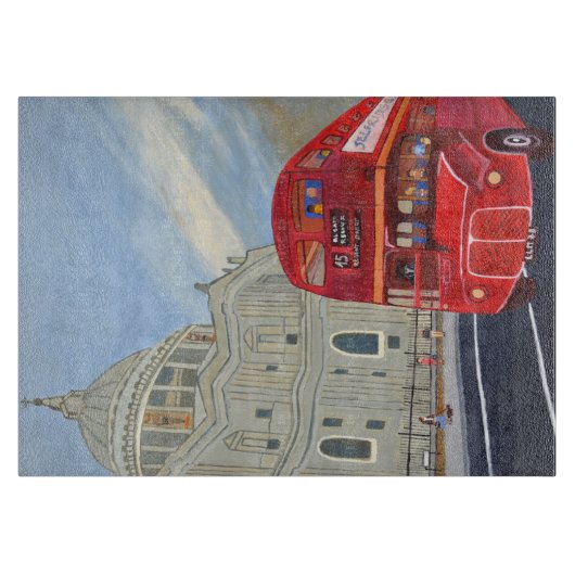 London Bus Snijplank (Voorkant)