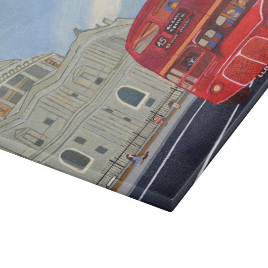 London Bus Snijplank (Hoek)