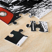 London Bus Spot Color Legpuzzel (Zijkant)