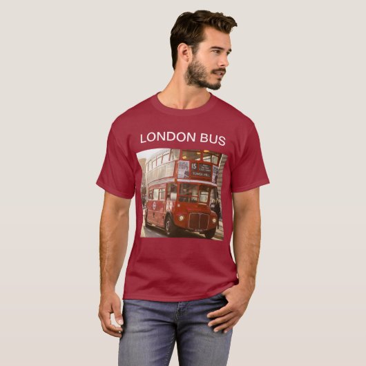 London Bus T-shirt (Voorkant volledig)