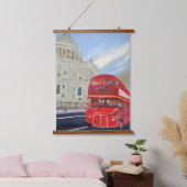 London Bus Tapestry Hangend Wandkleed (Slaapkamer)