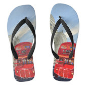 London Bus Teenslippers (Voetbed)