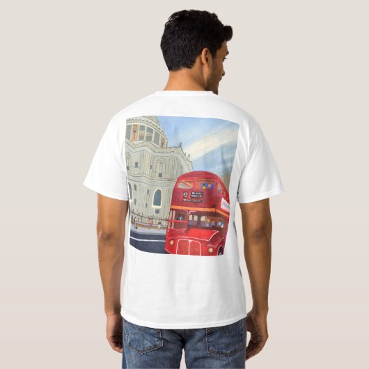 London Bus Thirt T-shirt (Achterkant volledig)