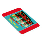 London Buses Fridge Magnet Magneet (Rechterzijde)