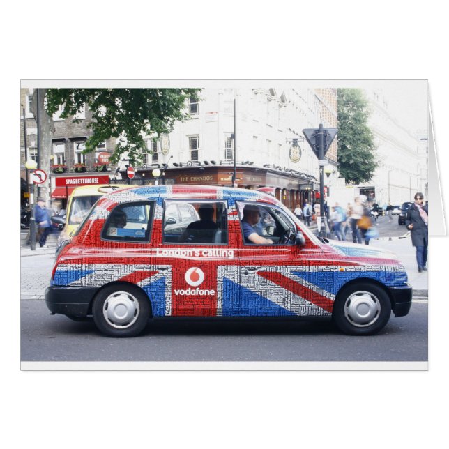 LONDON CAB (Voorkant Horizontaal)