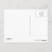 London Cab Briefkaart (Achterkant)