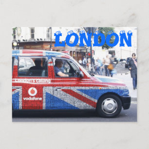London Cab Briefkaart
