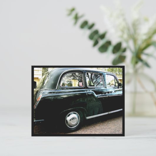 London Cab Briefkaart (Staand voorkant)