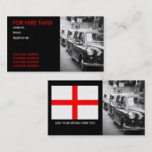 London cabbies visitekaartje (Voorkant / Achterkant)