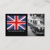 London cabbies visitekaartje (Achterkant)