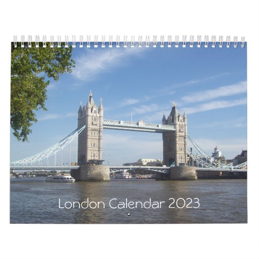 London Calendar 2023 Kalender (Hoes)