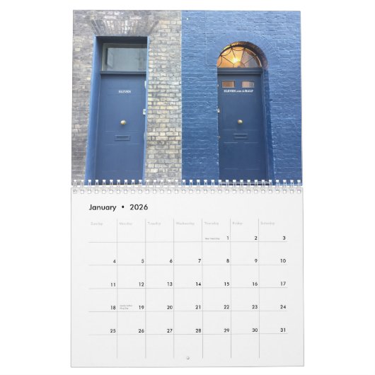 London Calendar 2023 Kalender (Jan 2026)