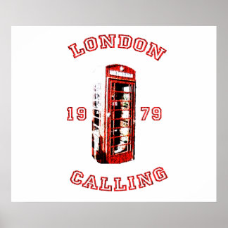 London Calling 1979 Poster