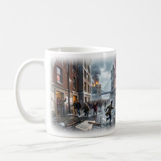 London Calling Apocalyptische Stad Visie Mok (Links)