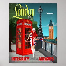 London Calling Art Print