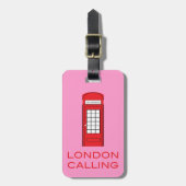 LONDON CALLING - Bagagelabel (Voorkant verticaal)