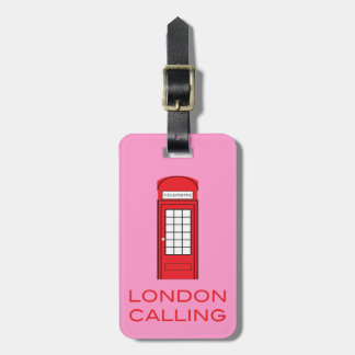 LONDON CALLING - Bagagelabel