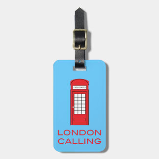 LONDON CALLING - Bagagelabel
