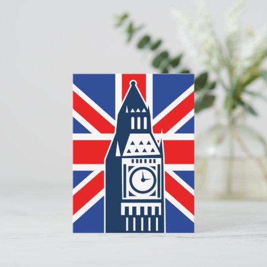 London Calling Briefkaart (Staand voorkant)