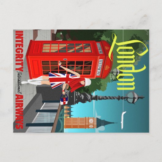 London Calling Briefkaart (Voorkant)