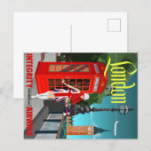 London Calling Briefkaart (Voorkant / Achterkant)