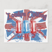 London Calling Briefkaart (Voorkant)