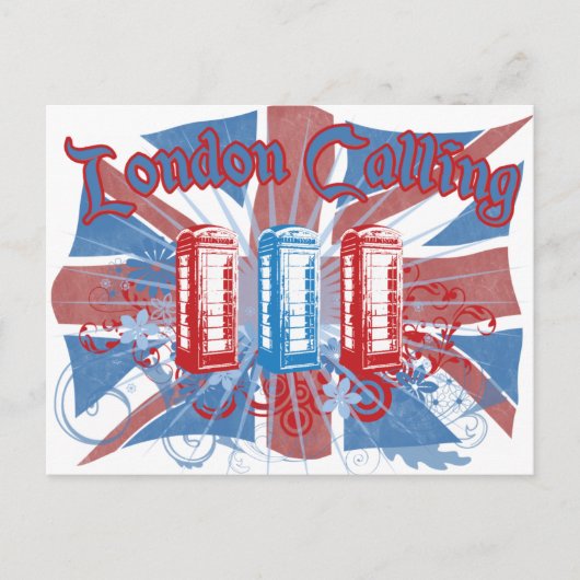 London Calling Briefkaart (Voorkant)