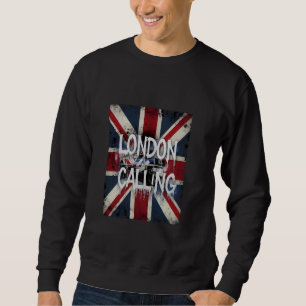 London Calling - Britse vlag en dubbeldekker Trui