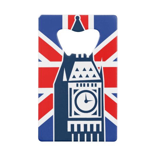 London Calling Creditkaart Flessenopener (Voorkant)