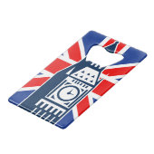 London Calling Creditkaart Flessenopener (Achterkant Gekanteld)