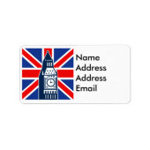 London Calling Etiket (Voorkant)