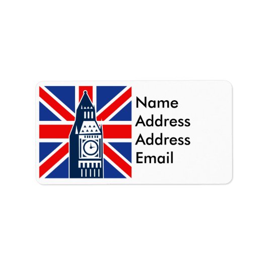 London Calling Etiket (Voorkant)