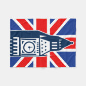 London Calling Fleece Deken (Voorkant (Horizontaal))