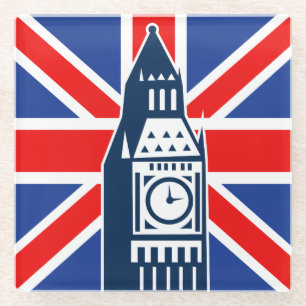London Calling Glazen Onderzetter