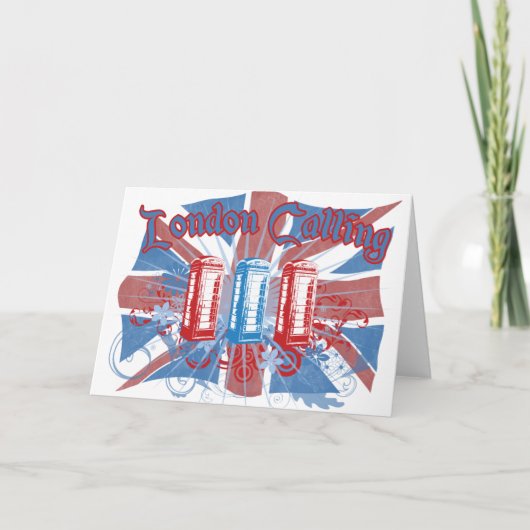London Calling Kaart (Voorkant)