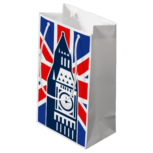 London Calling Klein Cadeauzakje (Achterkant Gekanteld)