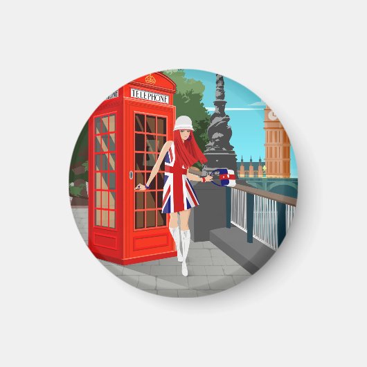 London Calling Magneet (Voorkant)