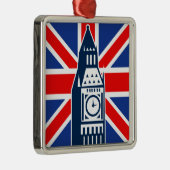 London Calling Metalen Ornament (Rechts)
