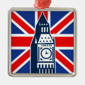 London Calling Metalen Ornament (Voorkant)